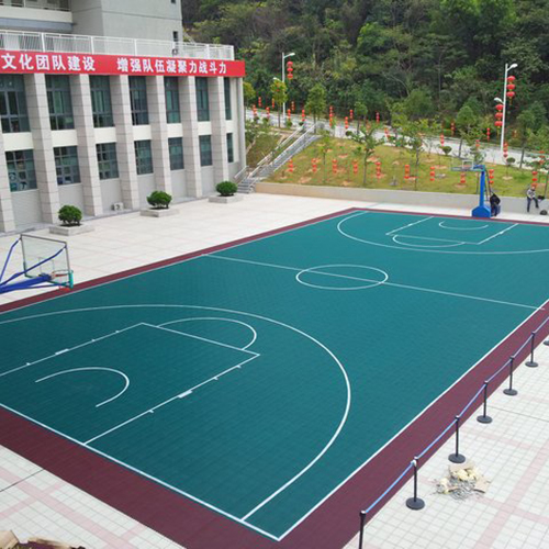 塑胶拼装篮球场